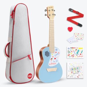 Pickapick UC23 Concert Ukulele in Sky Blue – Main Image